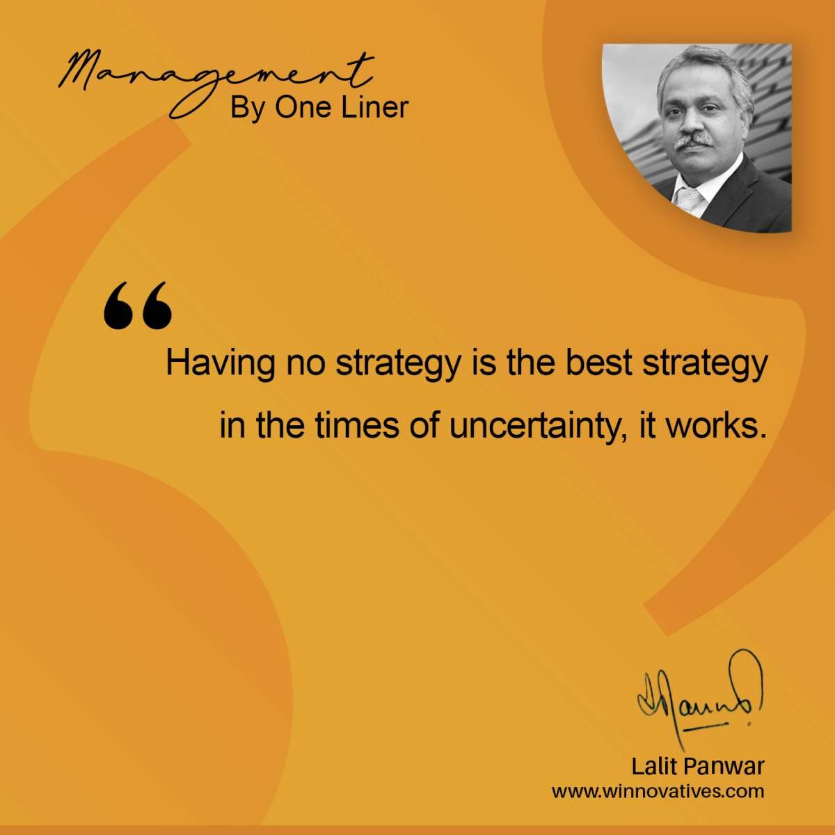 Having no strategy is the best strategy copy